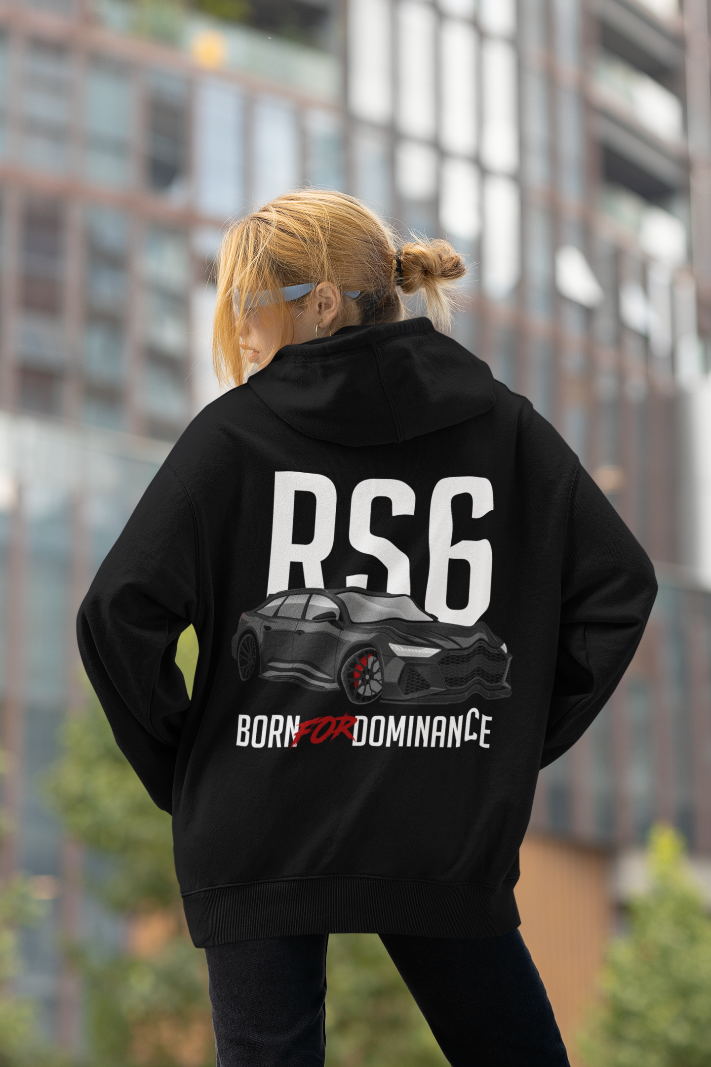 RS6 Born for Dominance Oversized Hoodie